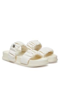 Armani Exchange Klapki XDP062 XV926 00894 Écru. Materiał: skóra #6