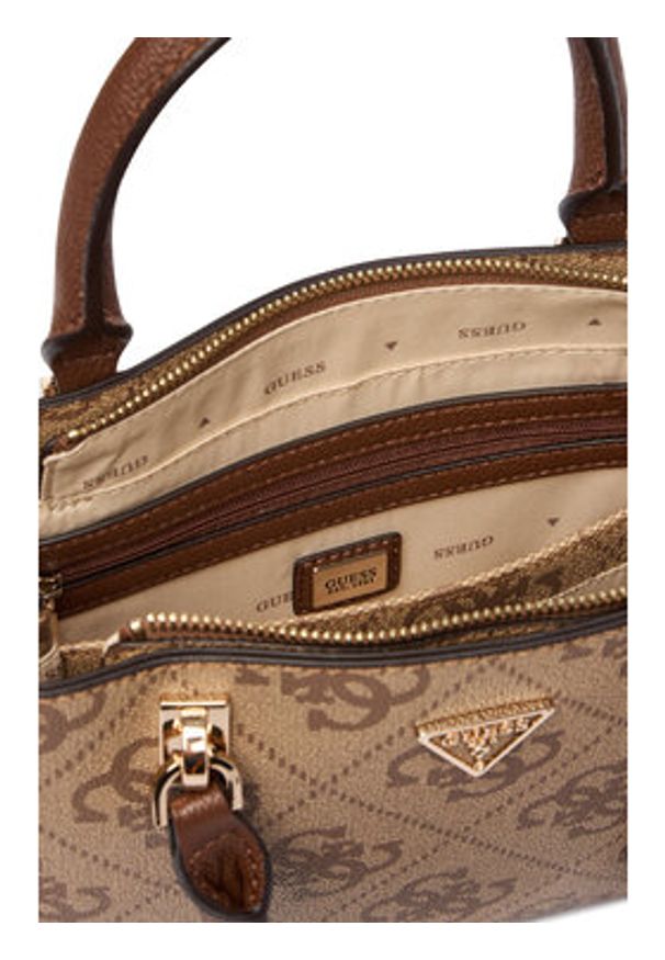 Guess Torebka Noelle II HWSO96 72050 Beżowy. Kolor: beżowy. Materiał: skórzane