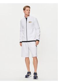 EA7 Emporio Armani Szorty sportowe 8NPS08 PJ4EZ 1100 Biały Regular Fit. Kolor: biały. Materiał: syntetyk. Styl: sportowy #5