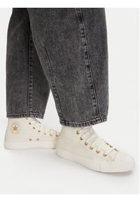 Converse Trampki Chuck Taylor All Star Gold A12760C Beżowy. Kolor: beżowy. Materiał: skóra #6
