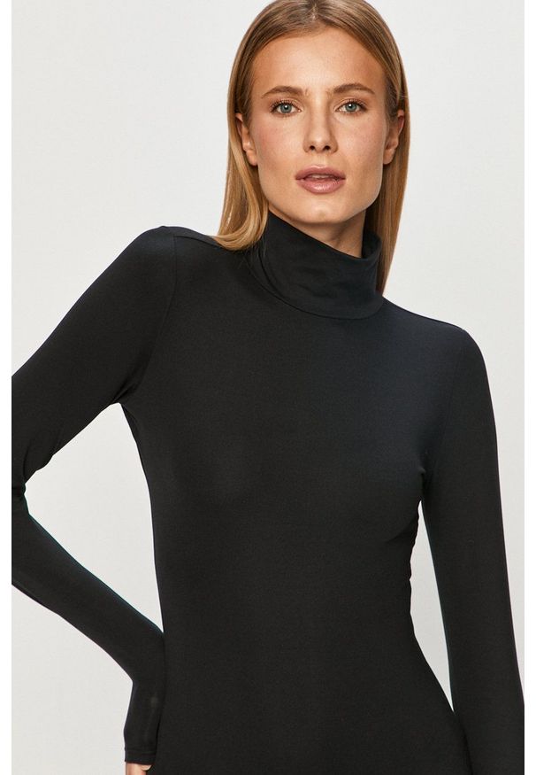 Spanx - Body. Kolor: czarny. Materiał: materiał