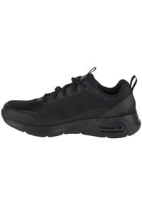 skechers - Buty sportowe Sneakersy męskie, Skechers Skech-Air Court. Kolor: czarny. Sport: turystyka piesza