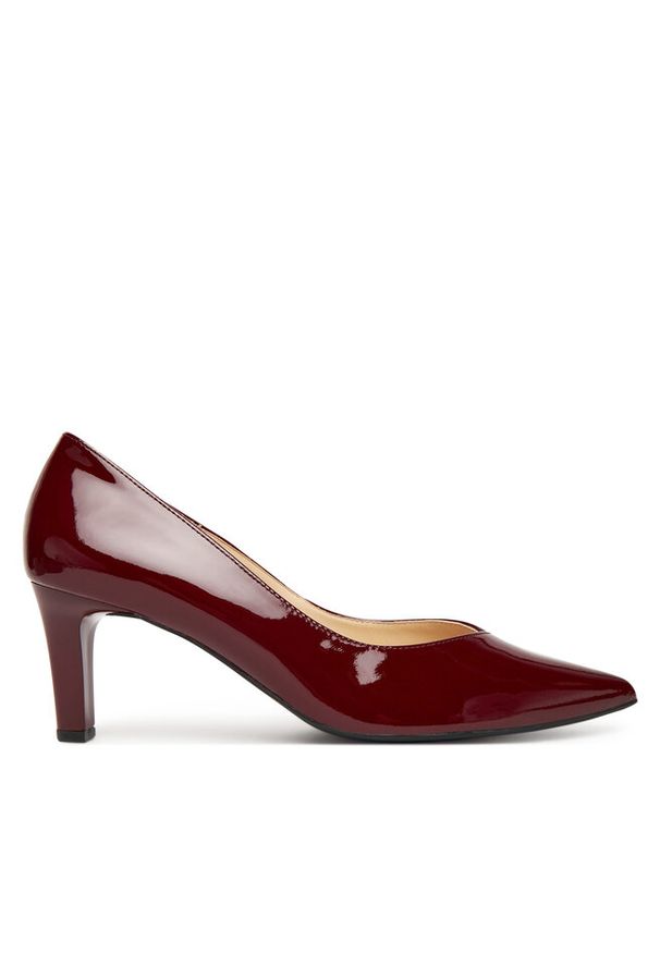 Czółenka HÖGL. Kolor: czerwony. Obcas: na szpilce