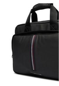 TOMMY HILFIGER - Tommy Hilfiger Torba na laptopa AM0AM12728 Czarny. Kolor: czarny. Materiał: skóra #2