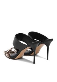 Eva Minge Klapki EO- MIRIAM-LT1916-1 Czarny. Kolor: czarny. Materiał: skóra, syntetyk #7