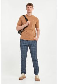 Karl Lagerfeld - Spodnie męskie w kratkę KARL LAGERFELD. Wzór: kratka #1