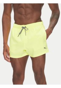 Puma Szorty kąpielowe 907658 Żółty Regular Fit. Kolor: żółty. Materiał: syntetyk