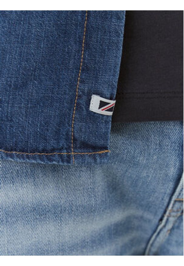 Pepe Jeans Koszula jeansowa Carson PM307489 Niebieski Regular Fit. Kolor: niebieski. Materiał: bawełna