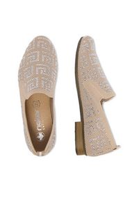 Rieker Półbuty 51953-62 Beżowy. Kolor: beżowy. Materiał: materiał #6