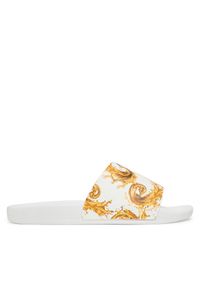 Klapki Versace Jeans Couture. Kolor: biały #1