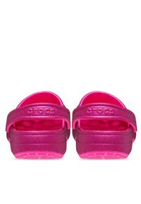 Crocs Klapki Classic Glitter Clog 205942 Różowy. Kolor: różowy #4