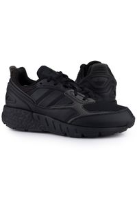 Buty damskie sportowe sneakersy Adidas ZX 1K BOOST. Kolor: czarny. Model: Adidas ZX