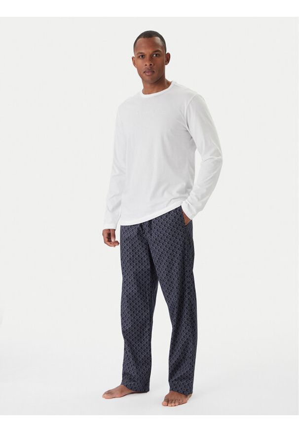 Calvin Klein Underwear Piżama LV00NM2953 Kolorowy Regular Fit. Materiał: bawełna. Wzór: kolorowy