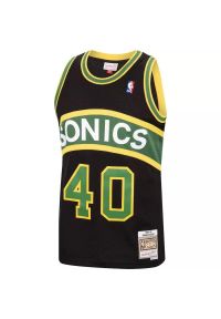 Mitchell & Ness - Koszulka NBA Seattle Supersonics Sean Kemp. Kolor: wielokolorowy, czarny. Sport: koszykówka #1