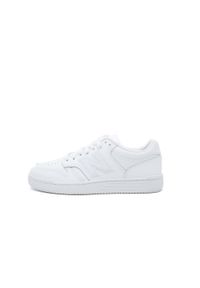New Balance Sneakersy Buty Lifestyle Dziecięce Dzieci. Zapięcie: sznurówki. Kolor: biały. Materiał: guma, tkanina, skóra. Szerokość cholewki: normalna. Sport: turystyka piesza