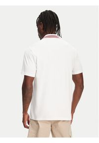 Hunter Polo Noris SS HARM0037242 Biały Regular Fit. Typ kołnierza: polo. Kolor: biały. Materiał: bawełna #5