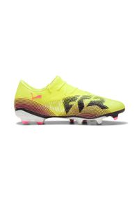 Puma - Korki FUTURE 8 MATCH Low FG/AG Yellow. Szerokość cholewki: normalna