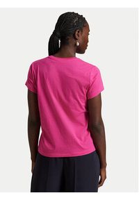 Polo Ralph Lauren T-Shirt 211898698031 Różowy Regular Fit. Typ kołnierza: polo. Kolor: różowy. Materiał: bawełna #3