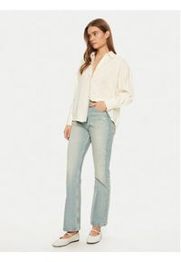 Vero Moda Koszula Queeny 10289349 Écru Regular Fit