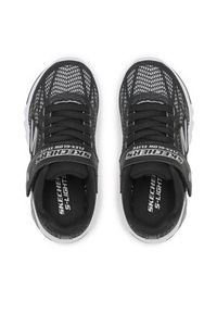 skechers - Skechers Sneakersy Vorlo 400137L/BKSL Czarny. Kolor: czarny. Materiał: materiał #7