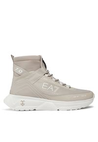 Sneakersy EA7 Emporio Armani. Kolor: srebrny #1