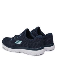 skechers - Skechers Sneakersy Quick Lapse 12985/NVLB Granatowy. Kolor: niebieski. Materiał: materiał #7