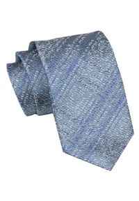 Alties - Klasyczny Męski Krawat - ALTIES - Jasnoniebieski. Kolor: niebieski. Materiał: tkanina. Styl: klasyczny