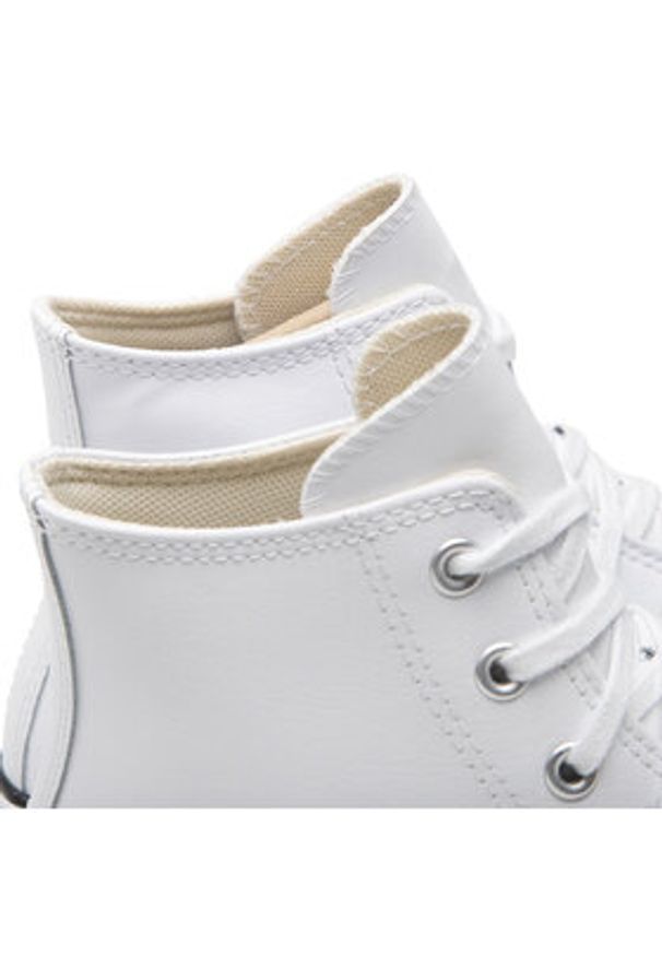 Converse Trampki Ctas Eva Lift Hi A02486C Biały. Kolor: biały. Materiał: skóra