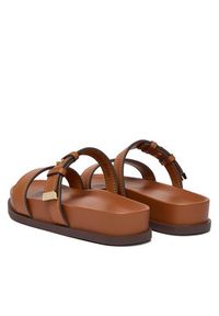 Armani Exchange Klapki XW002575 AF21266 U6123 Brązowy. Kolor: brązowy. Materiał: skóra #5