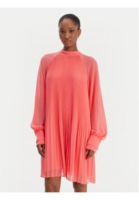 BOSS Sukienka codzienna Dolumi 50531542 Czerwony Regular Fit. Okazja: na co dzień. Kolor: czerwony. Materiał: syntetyk. Typ sukienki: proste. Styl: casual #1