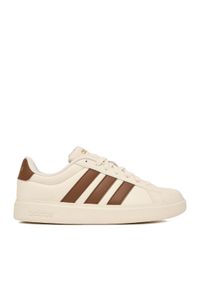 Adidas - adidas Sneakersy Streettalk LA4017 Kremowy. Kolor: kremowy. Materiał: skóra #1