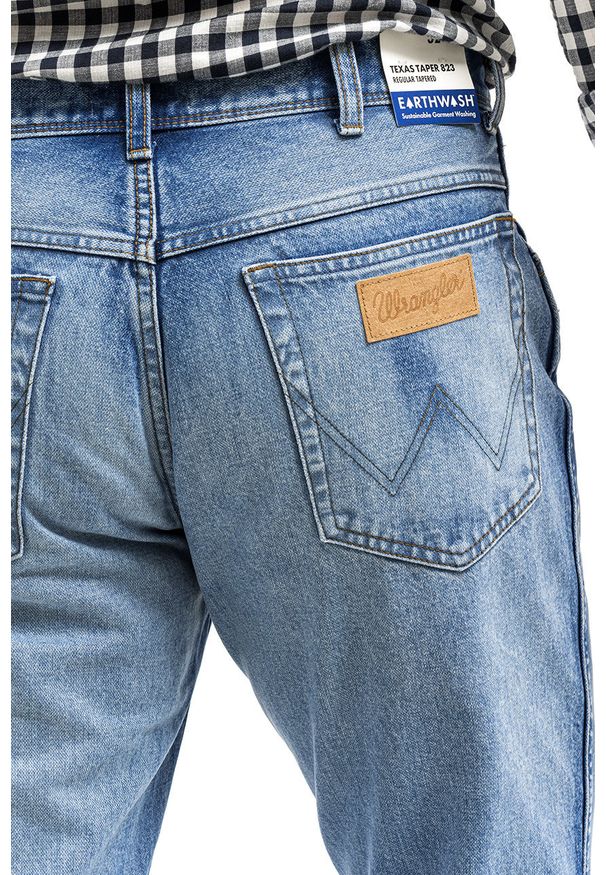 Wrangler - WRANGLER TEXAS TAPER MĘSKIE SPODNIE JEANSOWE OKIE W12T7328O 112320077