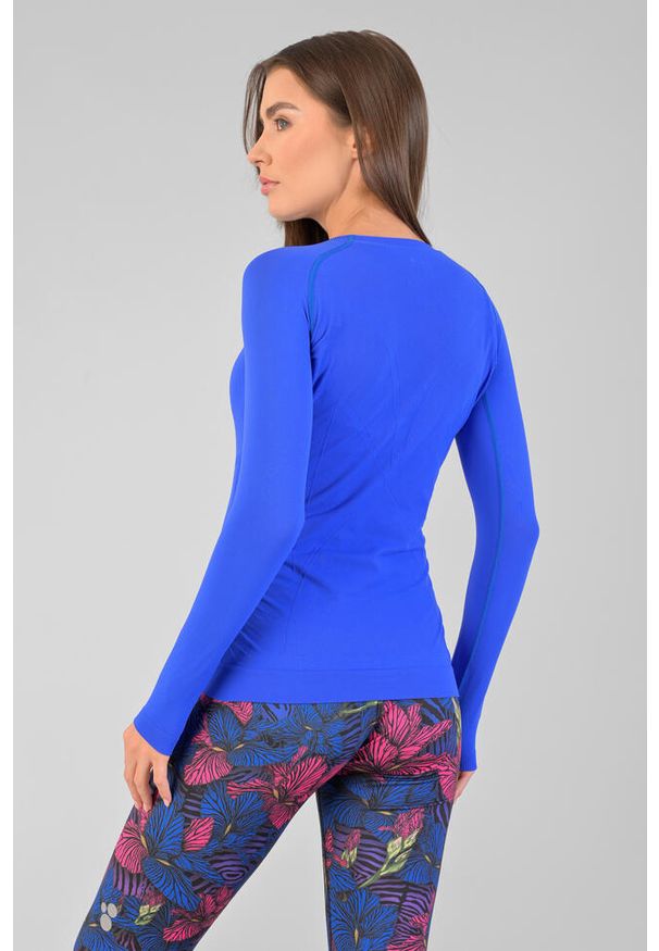 NESSI SPORTSWEAR - Koszulka z długim rękawem do biegania damska Nessi Sportswear Longsleeve Ultra. Kolor: niebieski. Długość rękawa: długi rękaw. Długość: długie. Sport: bieganie