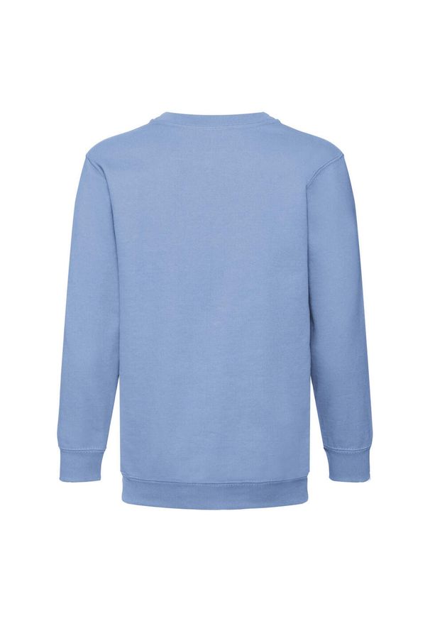 FRUIT OF THE LOOM - Bluza Dziecięca Classic Setin. Kolor: niebieski