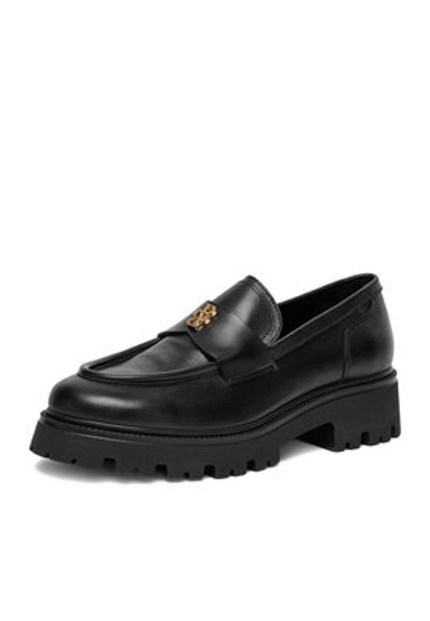 Badura Loafersy C-AUSTYN-24605PE Czarny. Kolor: czarny. Materiał: skóra