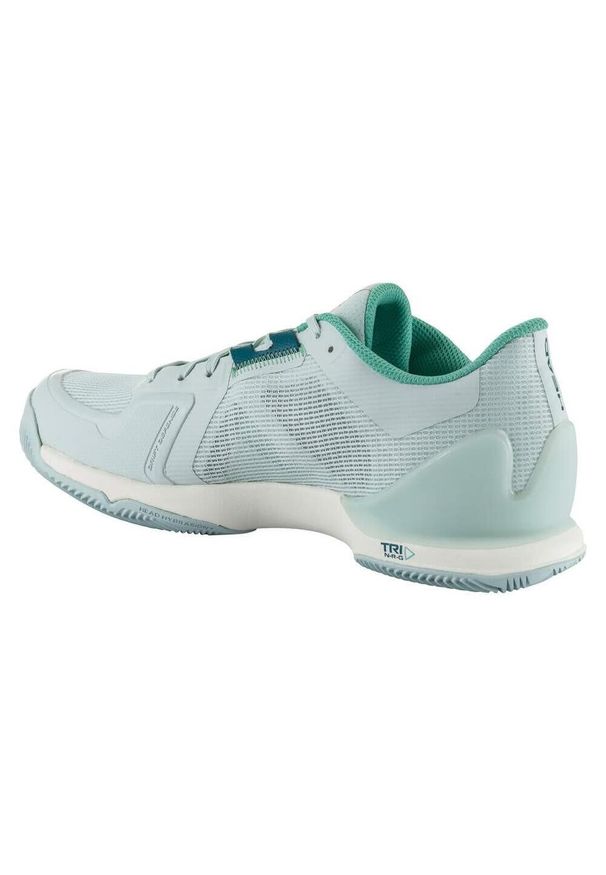 Buty tenisowe damskie Head Sprint Pro 3,5 Clay. Kolor: wielokolorowy, niebieski, zielony. Sport: bieganie, tenis