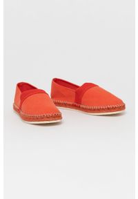 GANT - Gant Espadryle kolor czerwony. Nosek buta: okrągły. Kolor: czerwony. Materiał: guma. Obcas: na obcasie. Wysokość obcasa: niski #3