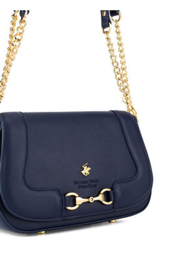 Beverly Hills Polo Club Torebka BHPC-K-045-06 Granatowy. Kolor: niebieski