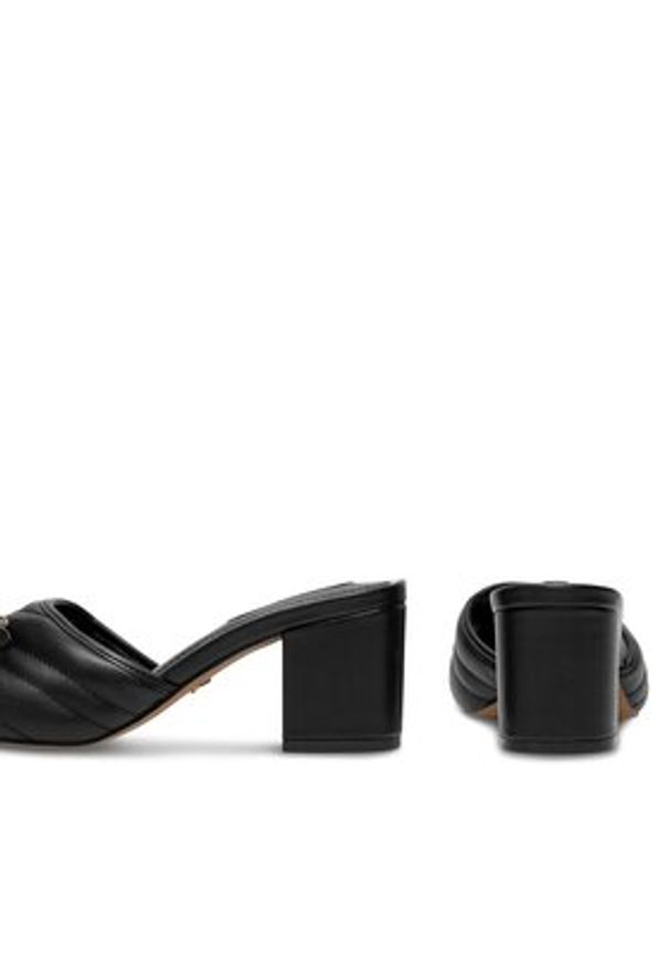 Nine West Klapki 123AL0687 Czarny. Kolor: czarny. Materiał: syntetyk