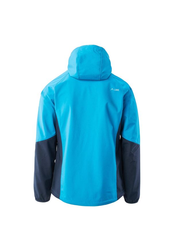 Elbrus - Kurtka Softshellowa Męska Metka Envisat. Kolor: niebieski. Materiał: softshell. Sport: turystyka piesza