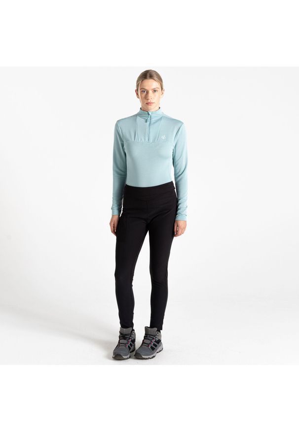 DARE 2B - Damskie legginsy trekkingowe Torrek. Kolor: czarny. Materiał: poliester, elastan. Sport: turystyka piesza