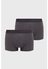 Levi's® - Levi's Bokserki (3-pack) męskie kolor szary. Kolor: szary