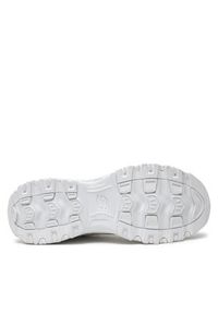 skechers - Skechers Sneakersy D'Lites 150231 Biały. Kolor: biały. Materiał: skóra