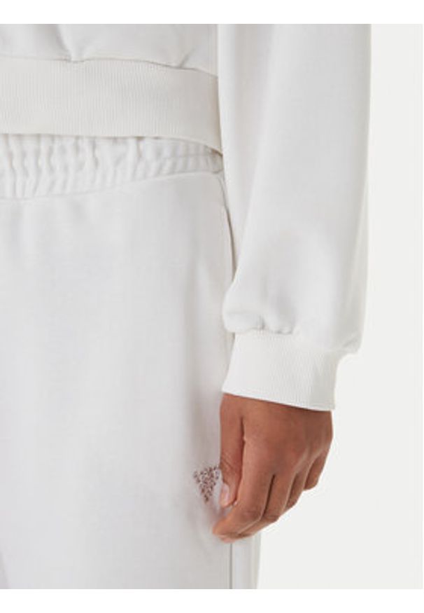 Guess Bluza V6GQ15 K3093 Biały Regular Fit. Kolor: biały. Materiał: syntetyk