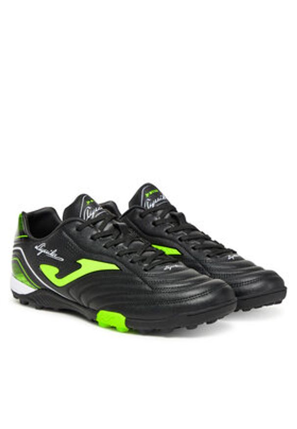 Joma Buty do piłki nożnej Aguila 2501 AGUS2501TF Czarny. Kolor: czarny. Materiał: skóra