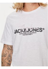 Jack & Jones - Jack&Jones T-Shirt Joraruba 12255452 Biały Standard Fit. Kolor: biały. Materiał: bawełna #4