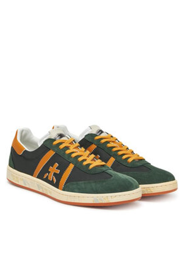 Premiata Sneakersy Bonnie Var 7340 Zielony. Kolor: zielony. Materiał: materiał