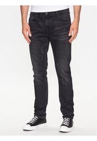 Karl Lagerfeld - KARL LAGERFELD Jeansy 265801 532832 Czarny Slim Fit. Kolor: czarny