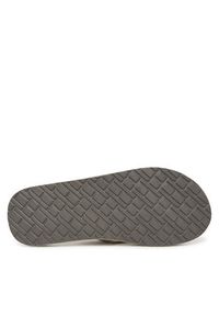 TOMMY HILFIGER - Tommy Hilfiger Japonki Hilfiger Nyc Beach Sandal FM0FM05437 Szary. Kolor: szary. Materiał: materiał #3