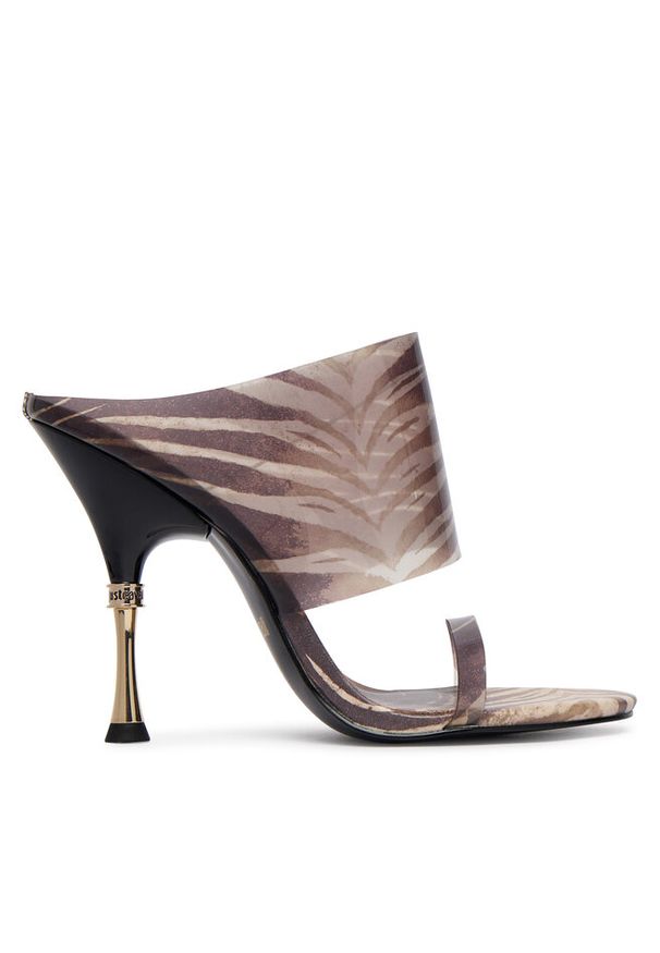 Klapki Just Cavalli. Kolor: beżowy